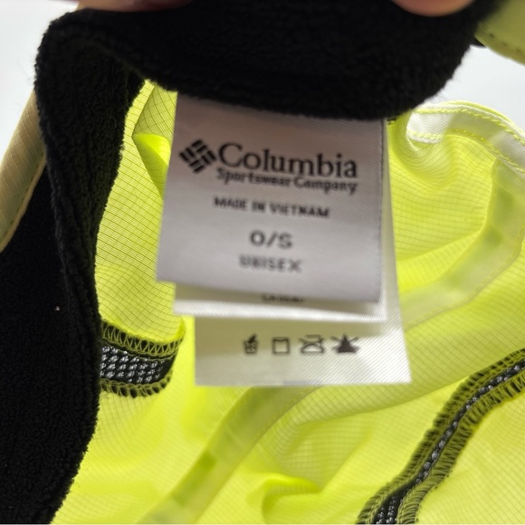 Columbia PFG Unisex Yellow Lightweight Running Adjustable Baseball Hat O/S - Picture 13 of 14